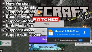 Download Minecraft Patched Support All Device Link Mediafire  NEW UPDATE 🔥 [upl. by Nwahsel]