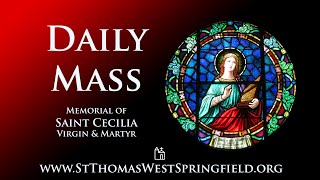 Daily Mass Friday November 22 2024 [upl. by Jarita]