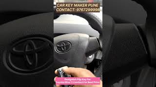 Toyota Etios Remote key khairiyat arjitsingh tiger3 viral shorts trending [upl. by Leslie]