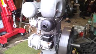 Wolseley WD1 Vintage Stationary engine [upl. by Ioj340]