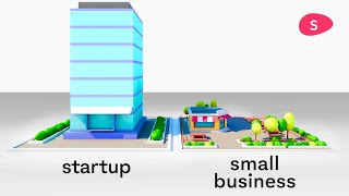 Startup vs Small Business What’s the difference  Startups 101 [upl. by Oppen]