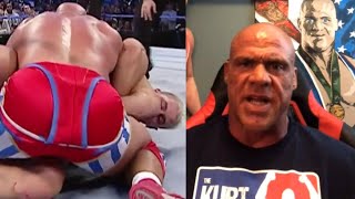 Kurt Angle on Daniel Puder Keylock Incident [upl. by Wall]