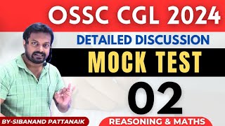 OSSC CGL MOCKTEST  2  OSSC CGLRE 2023  24  OSSC CGL PRELIMS 2023  OSSC CHSL  OSSC [upl. by Banna]