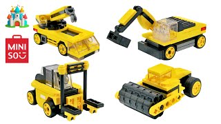 LEGO City Crane Excavator and More Speed Build  Unofficial LEGO [upl. by Laehcym]