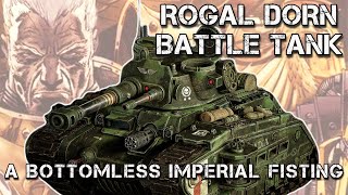 A Tankers View of the Rogal Dorn Battletank  Warhammer 40k [upl. by Ijat]