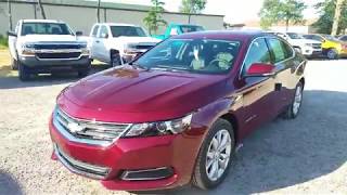 2017 Chevy Impala LT  Siren Red Tincoat  Full Review [upl. by Tehc]