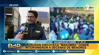 Les vendían droga y alcohol Clausuran discoteca donde intervinieron a decenas de menores en SMP [upl. by Coltson563]