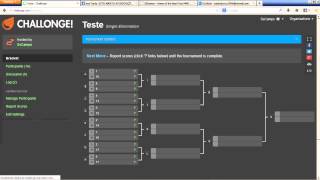 Como Fazer uma Tabela de campeonatos Challonge [upl. by Mines350]