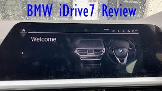 BMW iDrive 7 Review G20 320i M Sport Infotainment [upl. by Nirda]