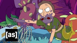 Inside The Whirly Dirly Conspiracy  Rick and Morty  Adult Swim [upl. by Enilkcaj]