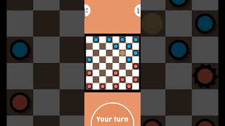 How to play checkers viral shorts [upl. by Jamey985]