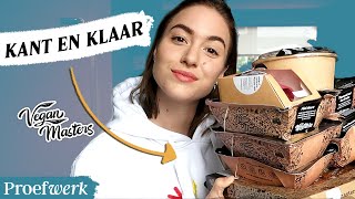 Dagenlang KANT EN KLAAR maaltijden PROEVEN  Proefwerk vlog [upl. by Allemrac]