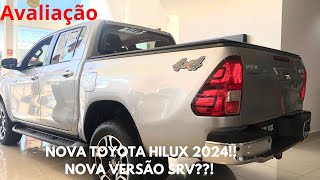 NOVA TOYOTA HILUX 2024 [upl. by Yeltrab]