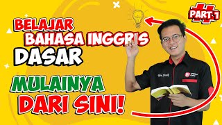 BELAJAR BAHASA INGGRIS DASAR  PART OF SPEECH PART 1 [upl. by Hackett]