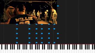 How to play Make It Wit Chu by Queens of the Stone Age on Piano Sheet Music [upl. by Ailaroc]