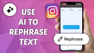 How to Use AI to Rephrase Text on Instagram [upl. by Laurentia]