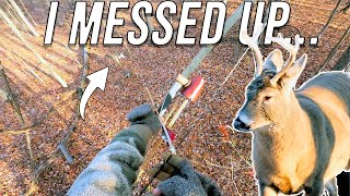 Dont Make THIS Mistake While Bow Hunting Longbow Deer Hunting [upl. by Judus965]