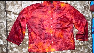 How to tie dye at home  how to tie dye shirt pro at home  easy way to tie dye  tie dye [upl. by O'Neil723]