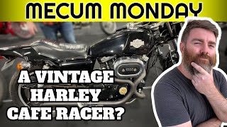 Mecum Monday  Episode 25  1977 HD XLCR Cafe Racer [upl. by Aramanta]