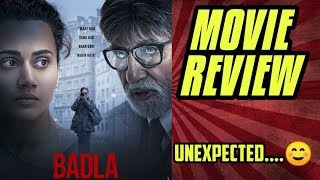 BADLA MOVIE REVIEW  AMITABH  TAAPSEE  SUJOY GHOSH  SHAH RUKH [upl. by Eloken]