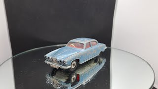 Diecast Restoration Dinky Toys Jaguar MK 10 no142 196269 [upl. by Anirbas841]