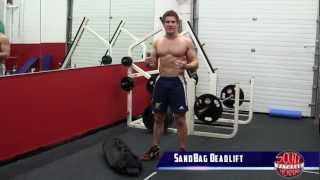 How To Sandbag Deadlift [upl. by Lehsar]