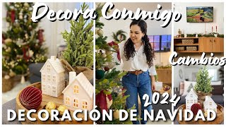 🌲 Decoración de Navidad 2024 ♥️ Estrenando Arbol y mueble de TV  Ideas para decorar la Sala y Pino [upl. by Jessie]