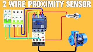 2 wire proximity sensor wiring electrical electricain electronic tools RLElectrical [upl. by Ahgiela]