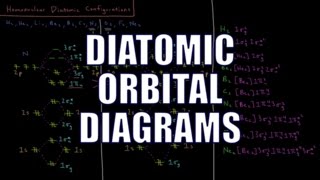 Quantum Chemistry 109  Diatomic Molecular Orbital Diagrams [upl. by Kalk]