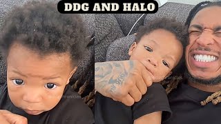 Halo Bites DDGs Thumb 😂❤️ DDG Takes the Pain 😂 [upl. by Arised590]