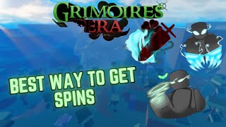 An Updated Starter Guide to get Spins and Grimoires in Grimoires Era CODES [upl. by Itsuj]