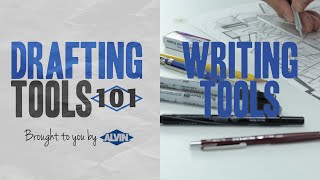 Drafting Tools 101  Writing Tools for Drafting and Technical Drawing [upl. by Haropizt]