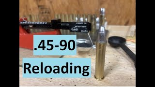 4590 Black Powder Cartridge Rifle Reloading for 1874 Shiloh Sharps Rifle [upl. by Aket295]