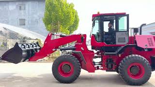 TL936 wheel loader Heavy wheel loader Agricultural Compact 4WD Diesel Front End Loader [upl. by Euginomod]