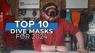 Top10 Dive Masks 2024 scuba snorkeling top10 [upl. by Honniball]