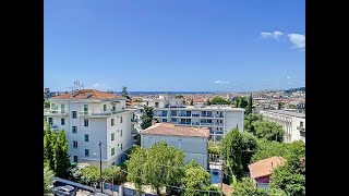 NICE CIMIEZ  Toitterrasse avec vue incroyable mer et collines [upl. by Atiloj679]