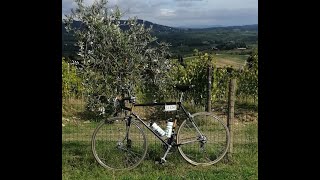 Eroica  Vintage cycling in Gaiole in Chianti Siena and Tuscany Leroica XXV 2022 Val dArbia [upl. by Lurline944]