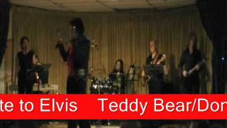 Bruno Nesci Tribute artist to Elvis Teddy bear Dont be Crul [upl. by Yarahs501]