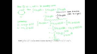 Calc 3 164 Notes Greens Theorem [upl. by Sholom]