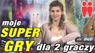 10 SUPER GIER dla 2 graczy  moja lista gier planszowych │ 2021 [upl. by Aborn]