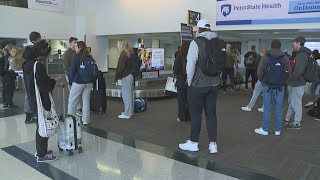 Sunday expected to be second busiest travel day for Pennsylvanians [upl. by Kcinom926]