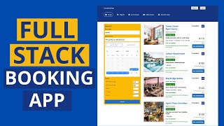 React Nodejs Booking App Full Tutorial  MERN Stack Reservation App JWT Cookies Context API [upl. by Sternick]