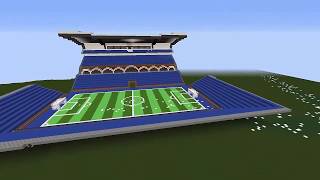 Timelapse Minecraft Footbal Stadium  Short Version [upl. by Fay]