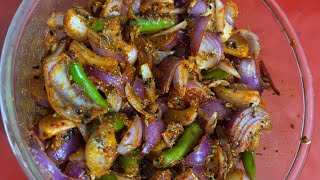 प्याज का अचार केवल 2 मिनट में  Instant Onion Pickle [upl. by Harbison908]