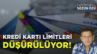 KREDİ KARTI LİMİTLERİ DÜŞÜRÜLÜYOR [upl. by Farah]