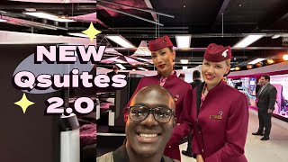 Inside Qatar Airways NEW Qsuite Next Gen Business Class [upl. by Akima38]