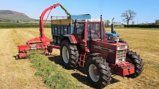 Classic Grassmen lifting silage Ireland 2022 1455 and 10x [upl. by Baylor]