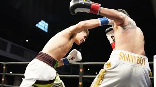 Vito Mielnicki Jr displays KO power against Nóe López  HIGHLIGHTS [upl. by Iana]