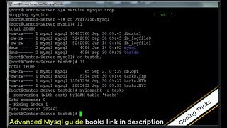 ERROR 144 HY000 Table is marked as crashed and last automatic repair failed  Mysql Guide [upl. by Abraham]