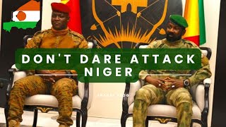 AN ATTACK ON NIGER IS A DECLARATION OF WAR AGAINST US MALI AND BURKINA FASO [upl. by Aneger]